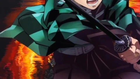 Iphone And Android Hd Demon Slayer With Effects Live Phone Wallpaper - Free Live Wallpaper
