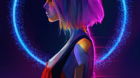Android  iPhone Girl Cyber StyleLive Wallpaper For Phone - Free Live Wallpaper