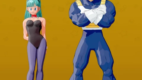 Vegeta  Bulma Dance Anime Live Phone Wallpaper - Free Live Wallpaper