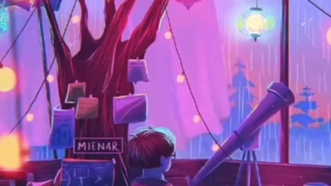 Android and iPhone Chill Anime Boy And Rain Phone Live Wallpaper - Free Live Wallpaper