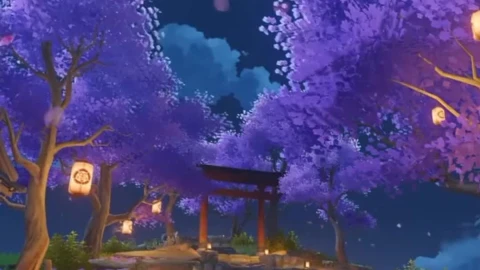 Android  iOS Genshin Impact scenery live wallpaper - Free Live Wallpaper