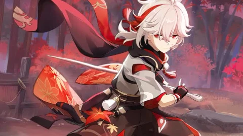 Android  iPhone Kaedehara Kazuha Genshin Impact Live Wallpaper For Phone - Free Live Wallpaper