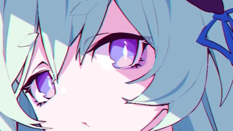 Lili Blue Girl Anime Live Phone Wallpaper - Free Live Wallpaper