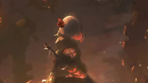 Genshin Noelle Battle Live wallpaper anime phone - Free Live Wallpaper