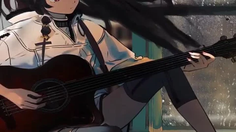 Guitar Girl anime wallpapers iphone - Free Live Wallpaper
