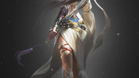 Android  iPhone Swordsman Girl Live Wallpaper For Phone - Free Live Wallpaper
