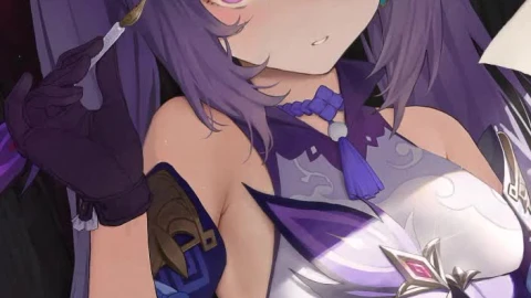 Android  iPhone Keqing Genshin Impact Anime Live Phone Wallpaper - Free Live Wallpaper