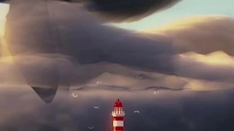 Live Phone Whale Flying In The Sky Wallpaper To iPhone And Android - Free Live Wallpaper
