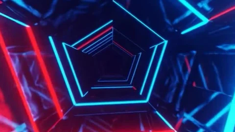 iPhone And Android Neon Tunnel Abstract Phone Live Wallpaper - Free Live Wallpaper