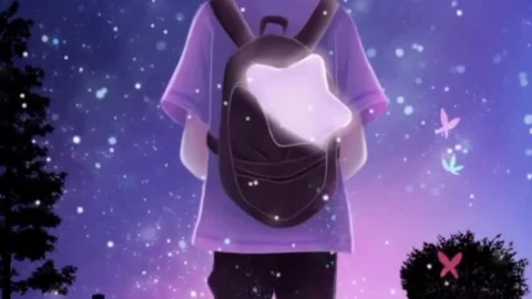 iPhone and Android Anime Boy With Star Phone Live Wallpaper - Free Live Wallpaper