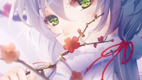 iPhone and Android Luo Tianyi Vocaloid Live Phone Wallpaper - Free Live Wallpaper