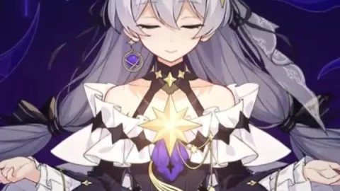 Genshin Impact Anime Cute Star Girl Live Phone Wallpaper - Free Live Wallpaper