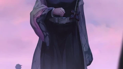 Live Phone Shinobu Kocho Kimetsu No Yaiba Wallpaper To iPhone And Android - Free Live Wallpaper