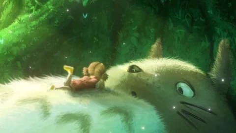 Live Phone Totoro My Neighbor Totoro Wallpaper To iPhone And Android - Free Live Wallpaper