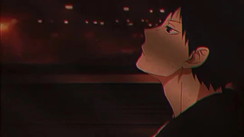 Android and iPhone Haikyuu Dark Anime Boy Kageyama Phone Live Wallpaper - Free Live Wallpaper