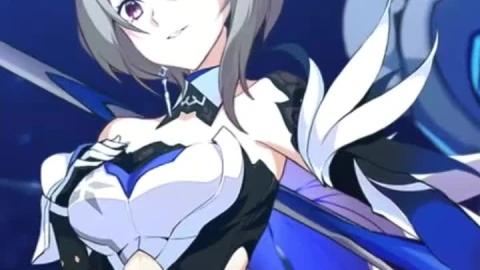 Genshin Impact Blue Anime Girl Game Live Phone Wallpaper - Free Live Wallpaper