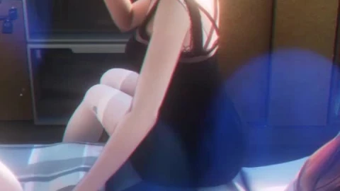 Live Phone Girls Room City Life Anime Wallpaper For iPhone And Android - Free Live Wallpaper