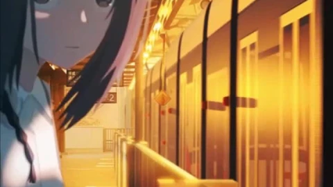 Live Phone Train Station Girl Anime Wallpaper For iPhone And Android - Free Live Wallpaper