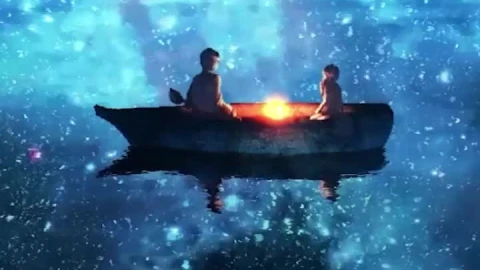Live Phone Couple On Boat At Night Wallpaper To iPhone And Android - Free Live Wallpaper