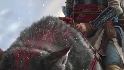 Live Phone Viking Girl Warrior Riding The Wolf Wallpaper To iPhone And Android - Free Live Wallpaper