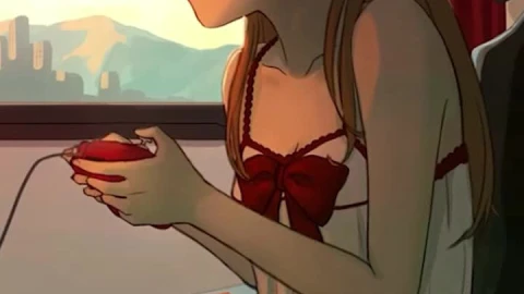 Live Phone Asuka Langley Sohryu Playing Video Games Wallpaper To iPhone And Android - Free Live Wallpaper