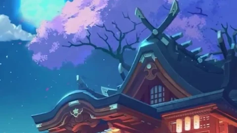 Game Inazuma Shrine Of Depths Genshin Impact Phone Wallpaper Anime Iphone And Android - Free Live Wallpaper