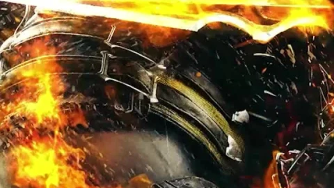 iPhone  Android Scorpion On Fire Mortal Kombat Live Wallpaper for Phone - Free Live Wallpaper