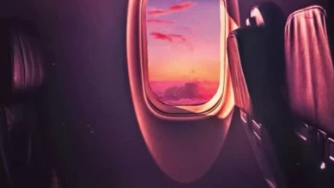 Live Phone Sky From Airplane Window Wallpaper To iPhone And Android - Free Live Wallpaper