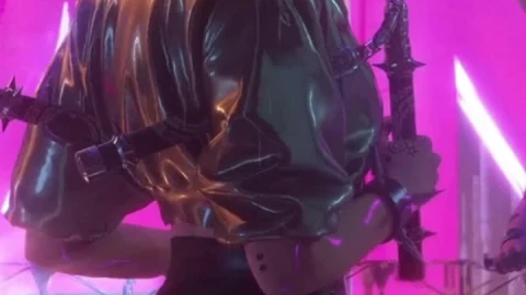 iPhone and Android Kung Fu Girl Cyberpunk 2077 Live Phone Wallpaper - Free Live Wallpaper