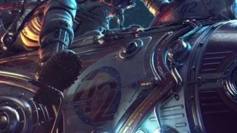 Live Phone Spaceman Flies On Rocket Wallpaper To iPhone And Android - Free Live Wallpaper