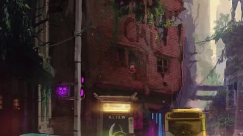 Live Phone Apocalyptic Ruin Wallpaper To iPhone And Android - Free Live Wallpaper