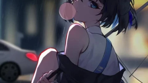 Live Phone Seele Vollerei Bubble Gum Honkai Impact 3rd Wallpaper To iPhone And Android - Free Live Wallpaper