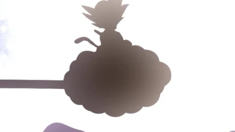 iPhone and Android Kid Goku Flying Nimbus Live Phone Wallpaper - Free Live Wallpaper