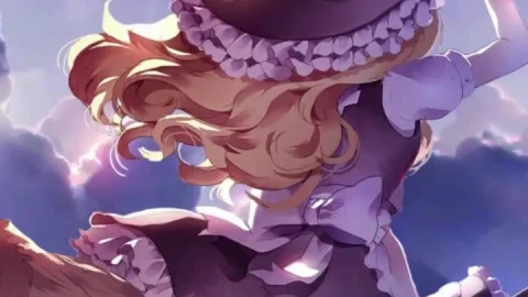 Flying Witch Touhou Live Anime Phone Wallpaper to iPhone and Android - Free Live Wallpaper