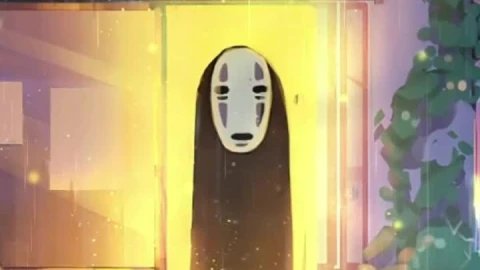 iPhone and Android No Face Spirited Away Live Phone Wallpaper - Free Live Wallpaper