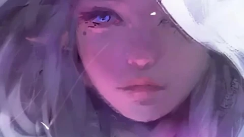 iPhone and Android Elf Girl Wearing Hoodie Live Phone Wallpaper - Free Live Wallpaper