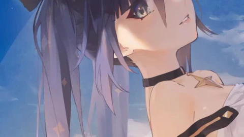 iPhone  Android Mona Genshin Impact Summer Live Phone Wallpaper - Free Live Wallpaper