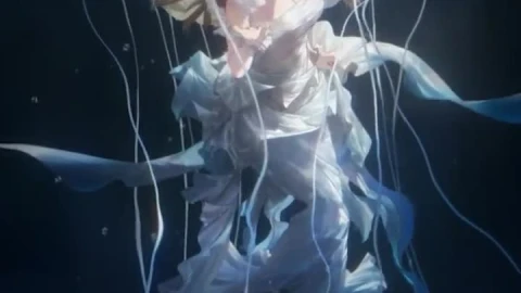 iPhone and Android Anime Girl Underwater Phone Live Wallpaper - Free Live Wallpaper