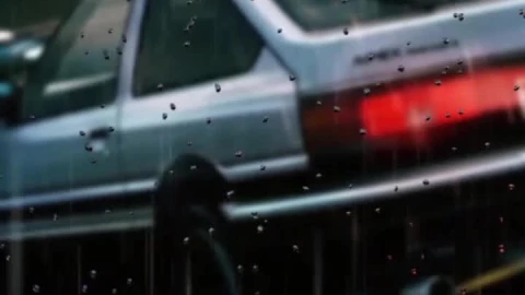 iPhone and Android Initial D Raining Live Phone Wallpaper - Free Live Wallpaper