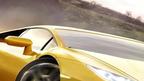 iPhone  Android Yellow Lamborghin Drift Live Phone Wallpaper - Free Live Wallpaper