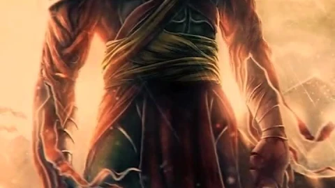 iPhone and Android Oni Samurai In The Rain Phone Live Wallpaper - Free Live Wallpaper