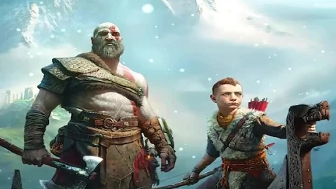 Iphone And Android Kratos And Atreus Gow Phone Live Wallpaper - Free Live Wallpaper