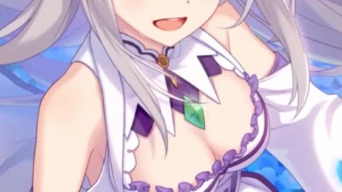 iPhone and Android Emilia Princess Connect Re Dive Live Phone Wallpaper - Free Live Wallpaper
