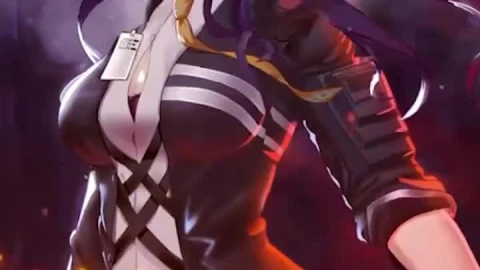 Anime chen flame arknights iphone wallpaper hd - Free Live Wallpaper