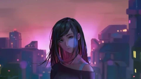 A Long Night Out Girl Live Wallpaper For Phone - Free Live Wallpaper