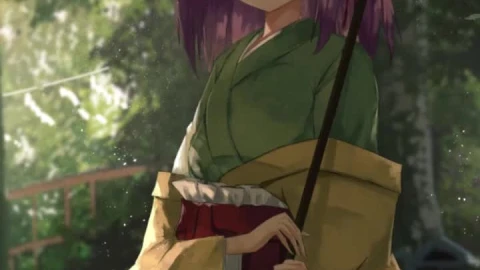 iPhone and Android Hieda No Akyuu Touhou Project Live Phone Wallpaper - Free Live Wallpaper