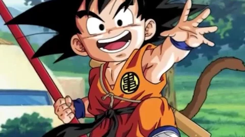 iPhone and Android Kid Goku Dragon Ball Live Phone Wallpaper - Free Live Wallpaper