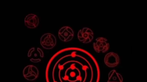 iPhone and Android Dont Touch My Phone Sharingan Anime Live Phone Wallpaper - Free Live Wallpaper
