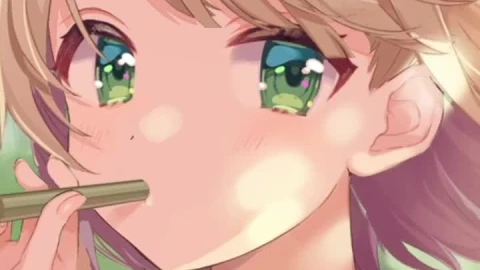 Live Phone Shigure Ui Virtual Youtuber Bubble Blowing Wallpaper To iPhone And Android - Free Live Wallpaper