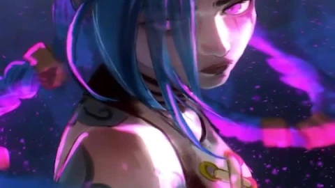Jinx Braids Arcane For iPhone Wallpaper - Free Live Wallpaper